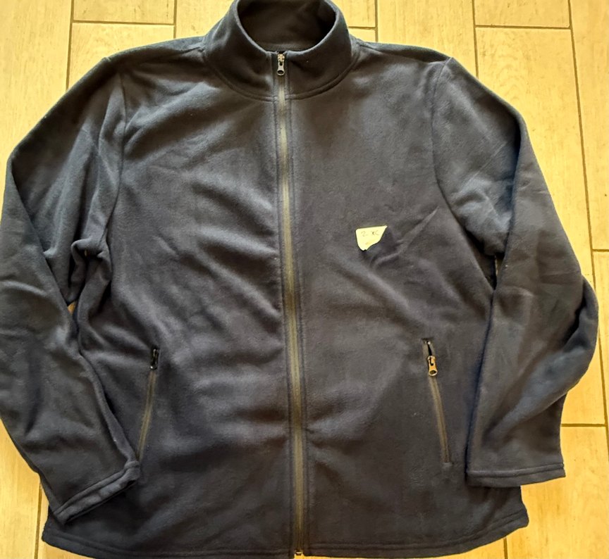 Erkek Lacivert Fermuarlı Yüksek Yakalı Sweatshirt - Görsel 2