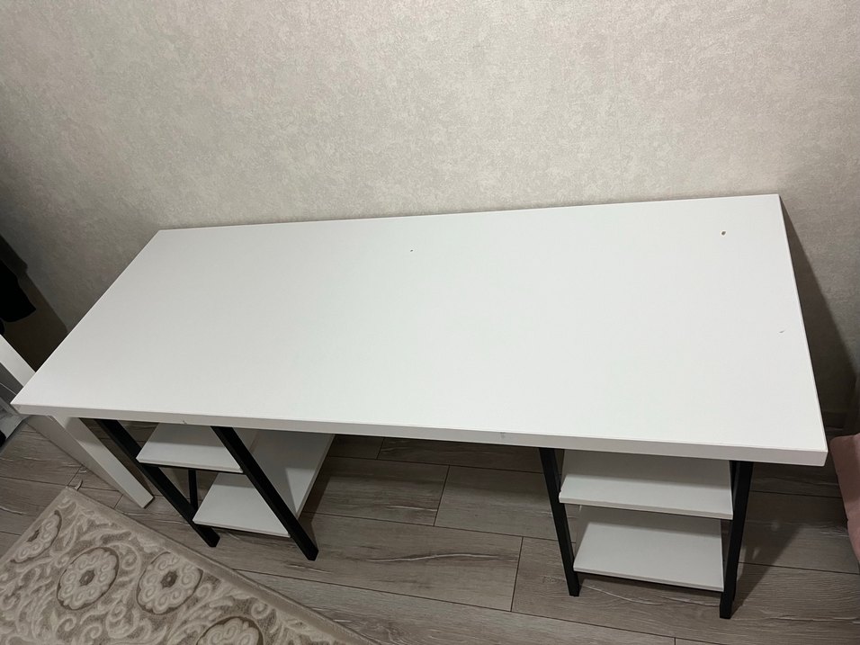 Beyaz Çalışma Masası - Görsel 4