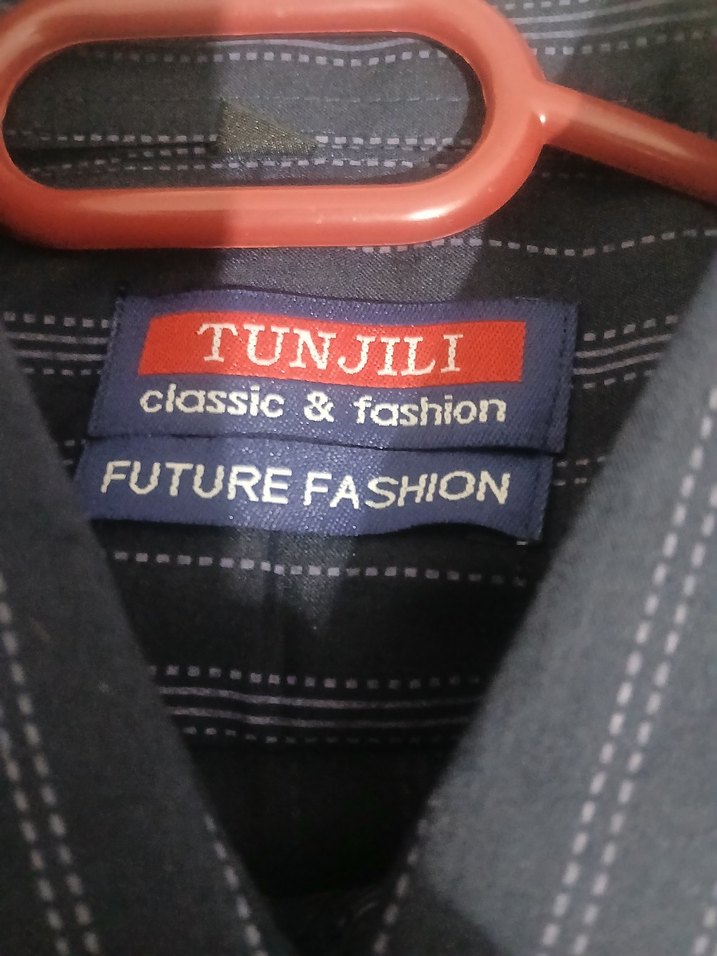 Siyah Düğmeli Kısa Kollu Erkek Gömlek - Görsel 4