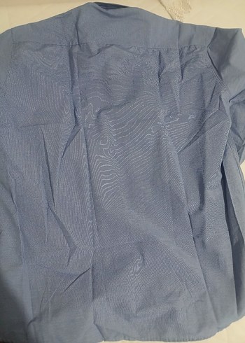 Düğmeli Uzun Kollu Erkek Kot Gömlek - Görsel 2