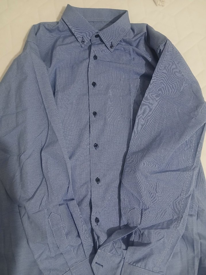 Düğmeli Uzun Kollu Erkek Kot Gömlek - Görsel 3