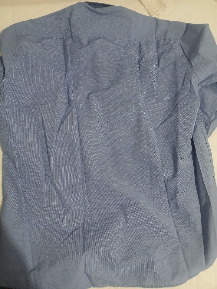 Düğmeli Uzun Kollu Erkek Kot Gömlek - Görsel 2