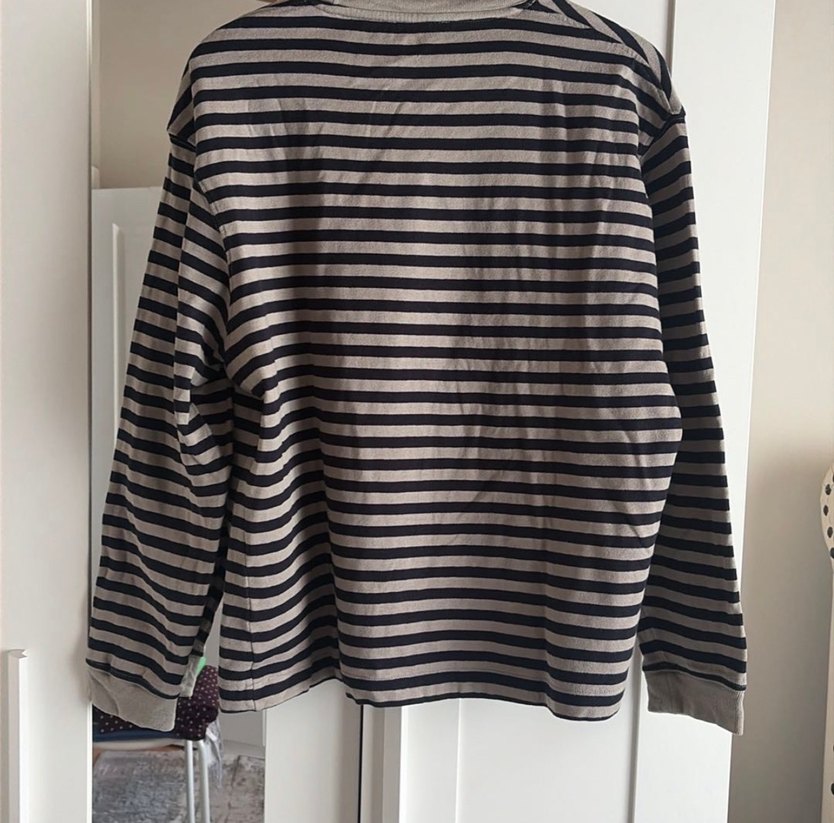 zara çizgili erkek bluz - Görsel 2