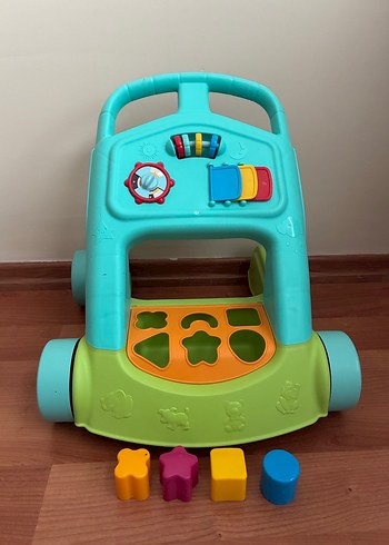 Aktiviteli İlk Adım Yürüteci Turkuaz - Görsel 2