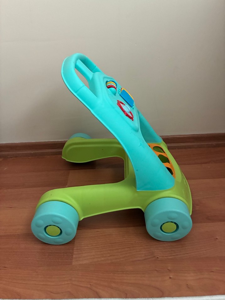 Aktiviteli İlk Adım Yürüteci Turkuaz - Görsel 4