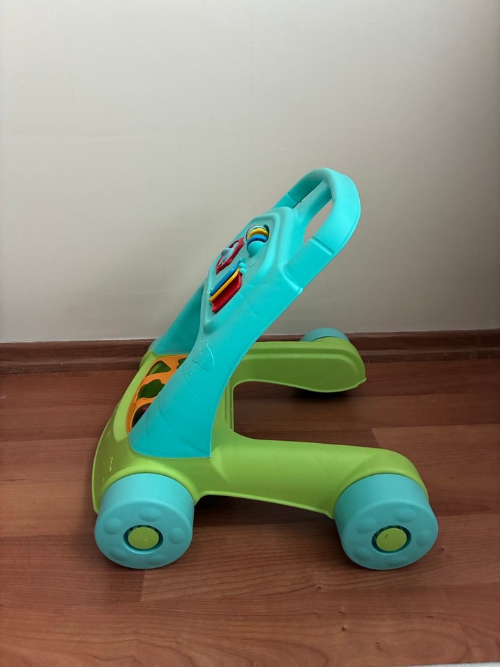 Aktiviteli İlk Adım Yürüteci Turkuaz - Görsel 3