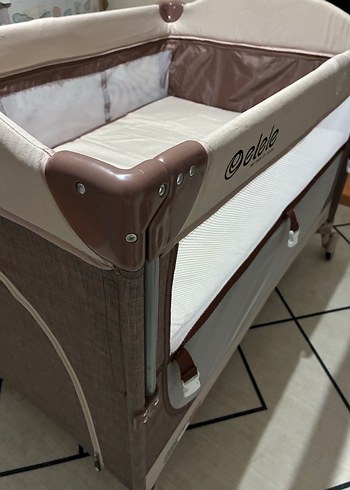 Elele Madre anne yanı park yatak beşik - Görsel 4