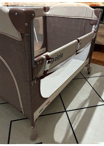 Elele Madre anne yanı park yatak beşik - Görsel 9