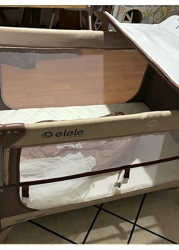 Elele Madre anne yanı park yatak beşik - Görsel 5