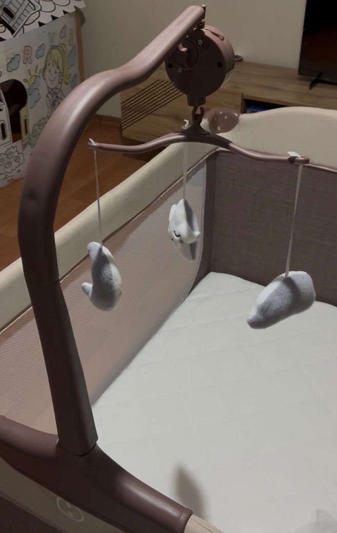 Elele Madre anne yanı park yatak beşik - Görsel 2