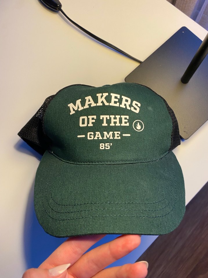 Yeşil Kadın Spor Şapka Velcro Ayarlı - Görsel 2