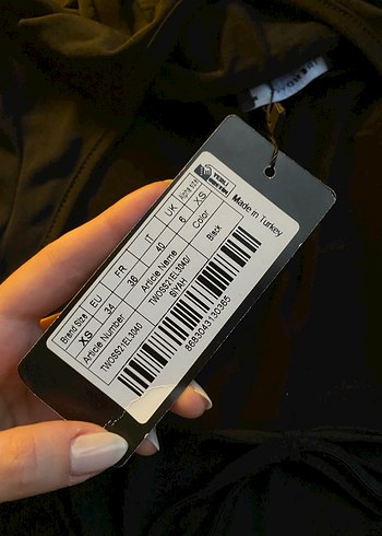 Sırtı açık mini elbise ETİKETLİ - Görsel 4