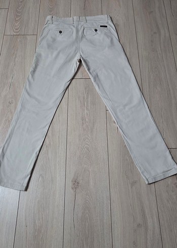 DeFacto Erkek Slim Fit Krem Pantolon - Görsel 4