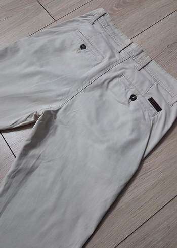 DeFacto Erkek Slim Fit Krem Pantolon - Görsel 2