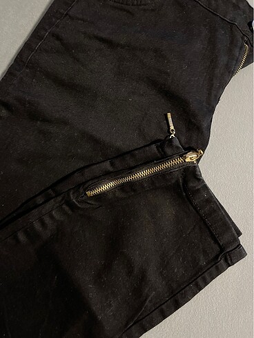Diğer Siyah dar kot pantalon