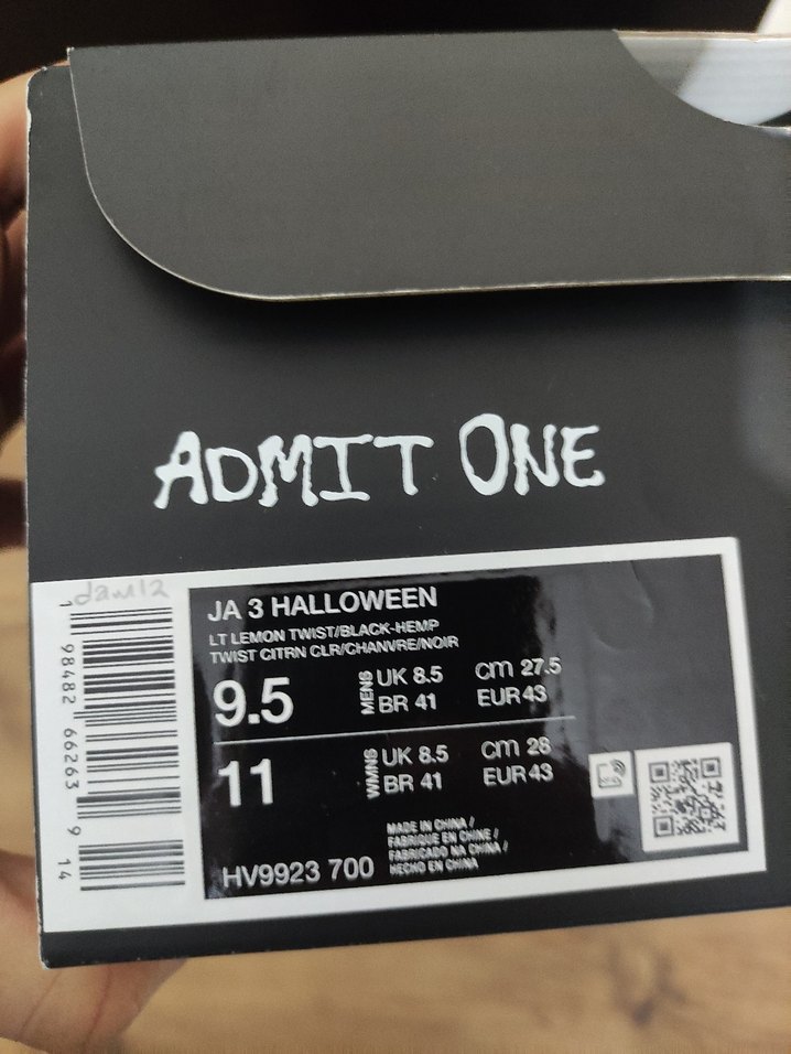 NİKE JA 3 HALLOWEEN 43 NUMARA BASKETBOL AYAKKABISI - Görsel 4