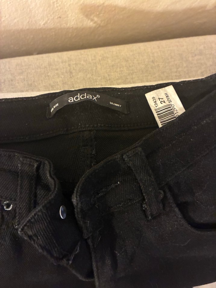 Kadın Siyah Dar Kesim Normal Boy Pantolon - Görsel 3