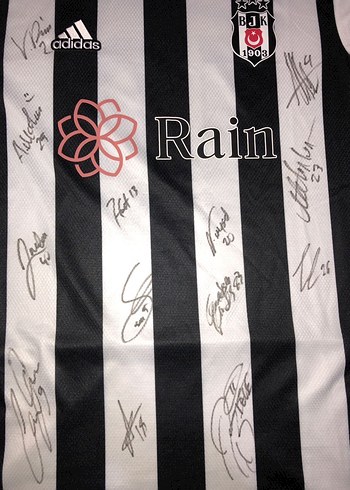 Beşiktaş 2022/2023 Full Kadro Islak İmzalı Forma - Görsel 4