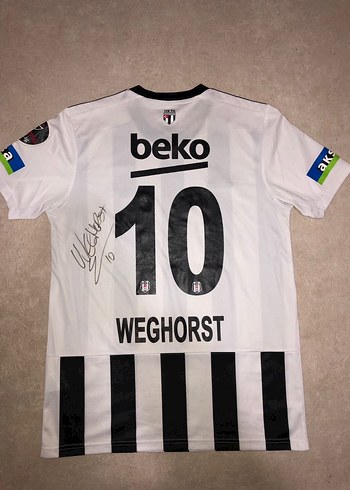 Beşiktaş 2022/2023 Full Kadro Islak İmzalı Forma - Görsel 2