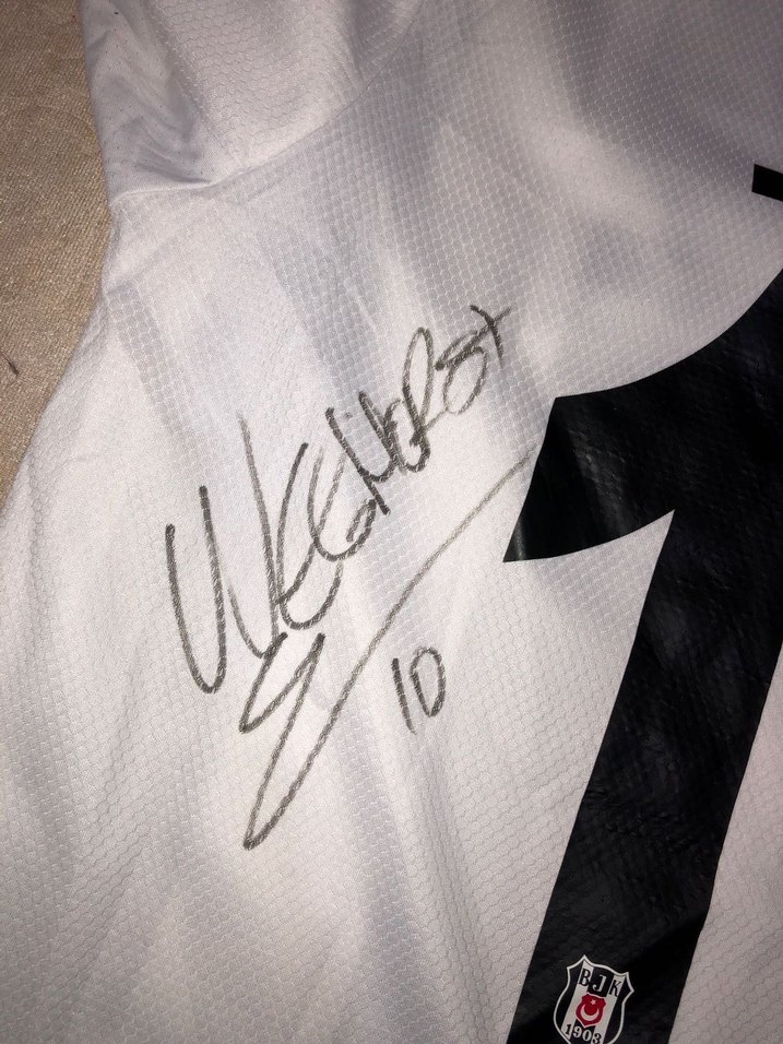 Beşiktaş 2022/2023 Full Kadro Islak İmzalı Forma - Görsel 5