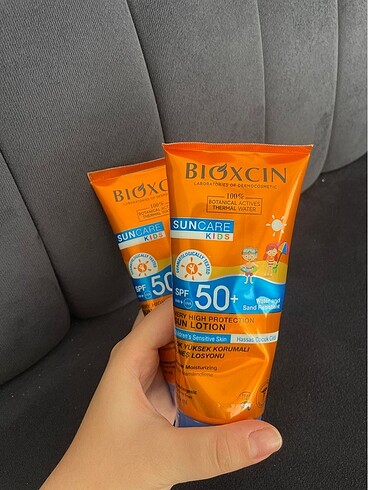 Bioxcin +50 spf korumalı çocuk yetişkin güneş kremi