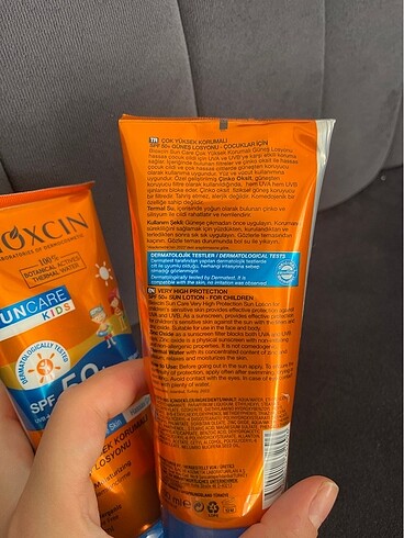 Bioderma Bioxcin +50 spf korumalı çocuk yetişkin güneş kremi