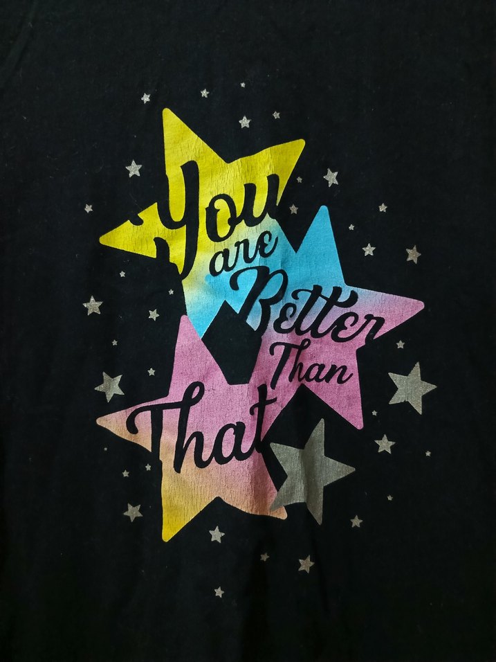 Kız Çocuk Uzun Kollu Simli Baskılı Tişört - Görsel 2