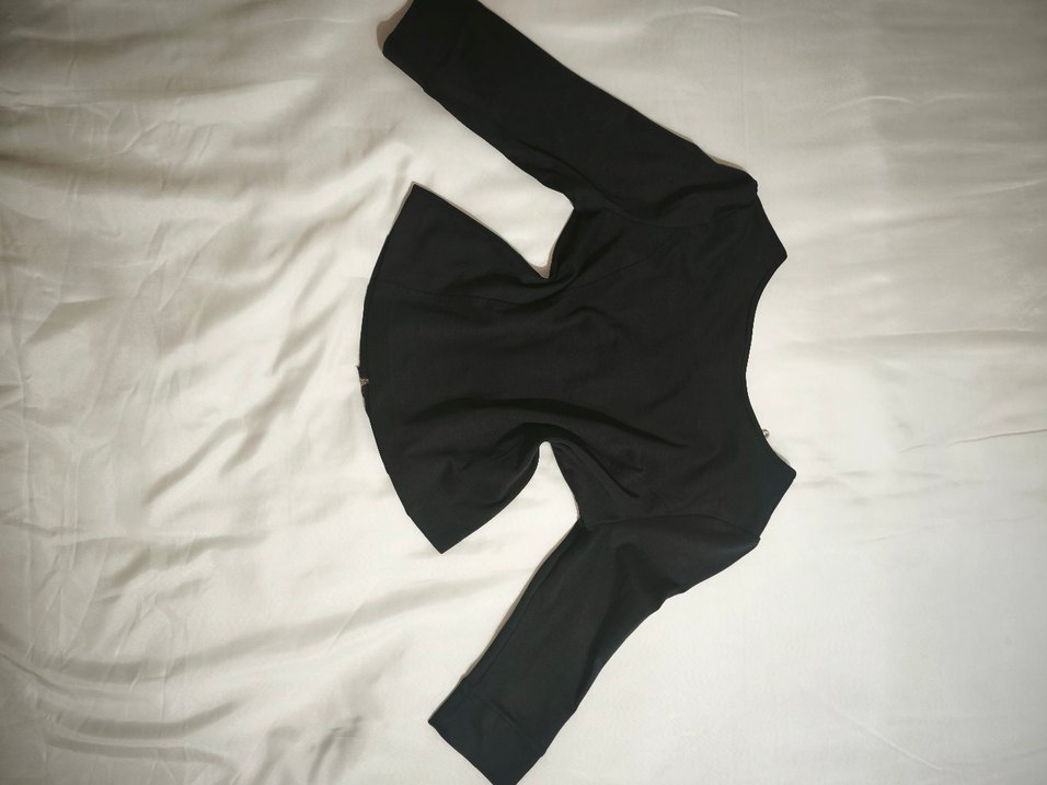 Siyah Fermuarlı Kadın Ceket - Görsel 3