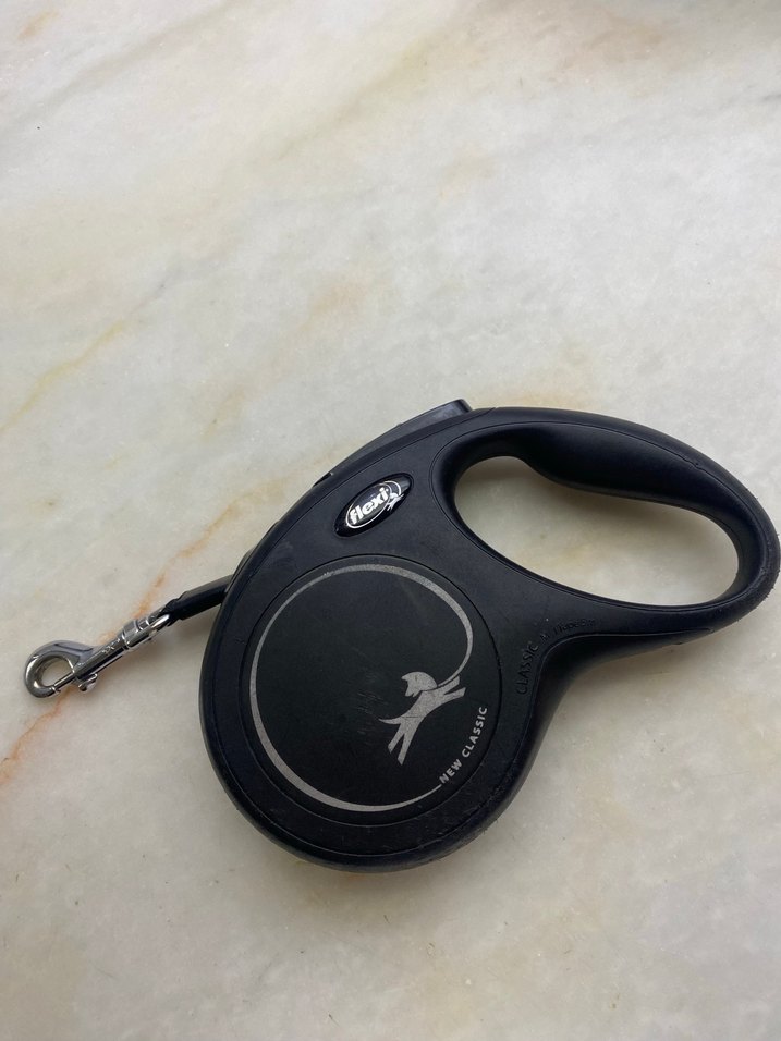 Flexi Siyah Köpek Gezdirme Tasması - Görsel 2