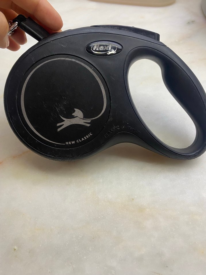 Flexi Siyah Köpek Gezdirme Tasması - Görsel 3