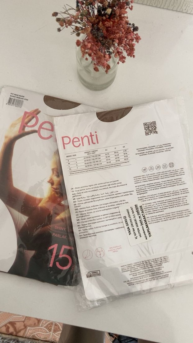 Penti bej  Kadın Çorap - Görsel 2