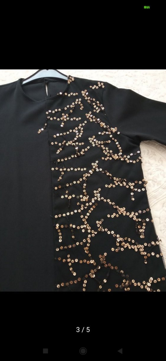 bayan paletli özel gece elbisesi - Görsel 2