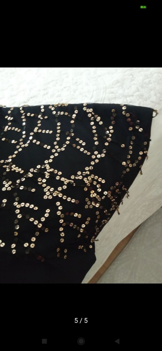 bayan paletli özel gece elbisesi - Görsel 3