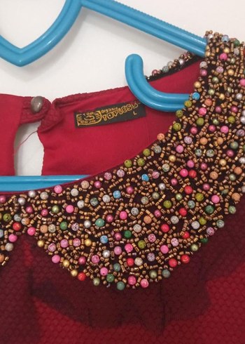 Bayan uzun elbise - Görsel 4