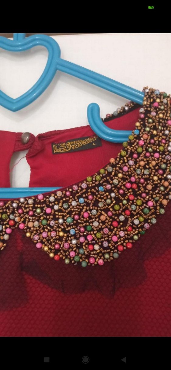 Bayan uzun elbise - Görsel 4