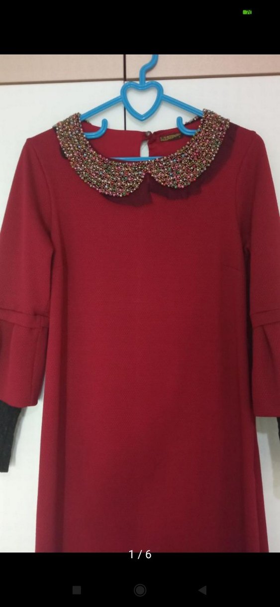 Bayan uzun elbise - Görsel 2