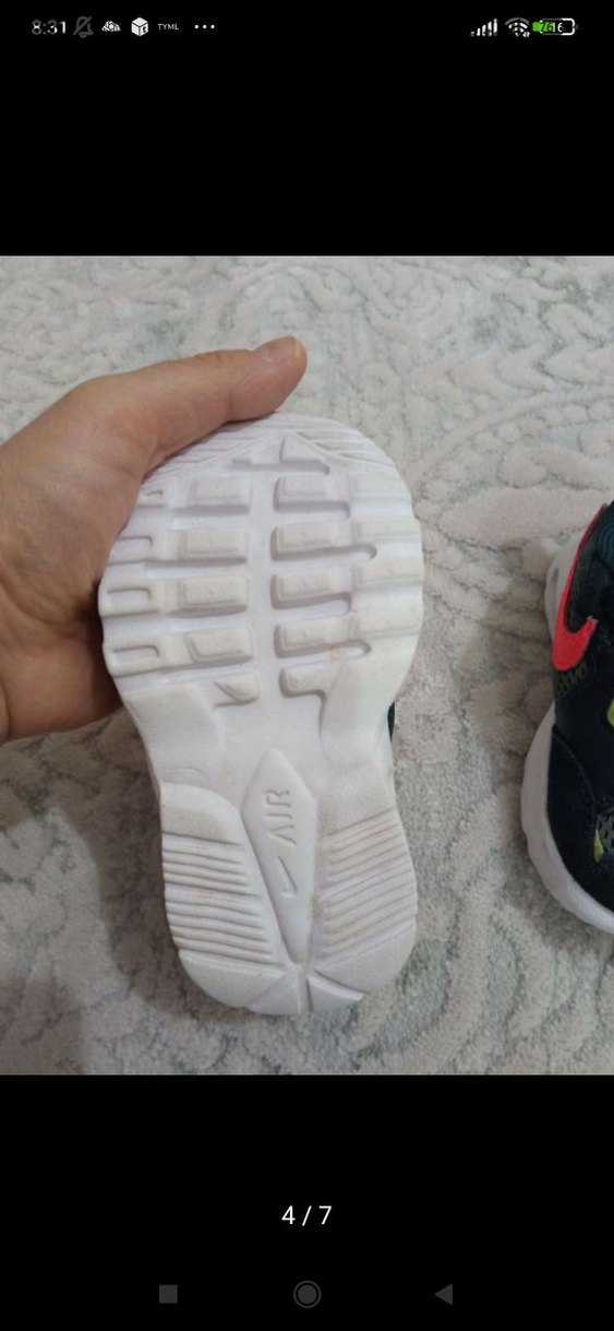 Nike Erkek Çocuk Spor Ayakkabı Velcro - Görsel 4