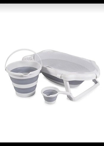 3 lü katlanan küvet seti - Görsel 2