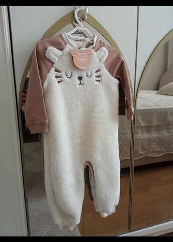 LCW Peluş Detaylı Bebek Tulum - Görsel 2