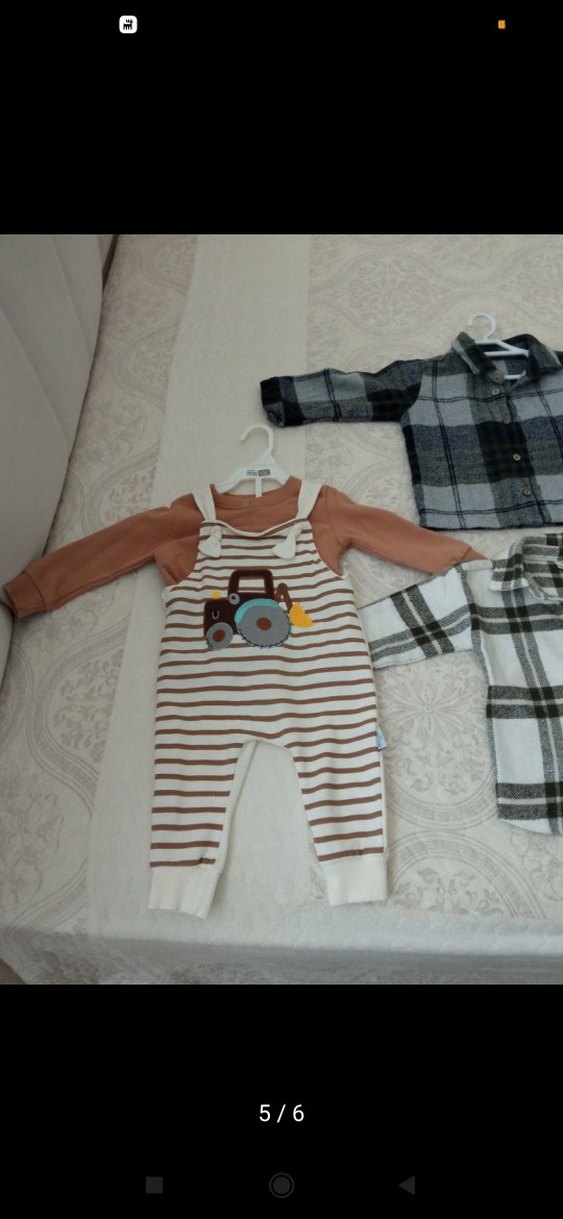 Yeni ve tertemiz Bebek kıyafetleri - Görsel 5