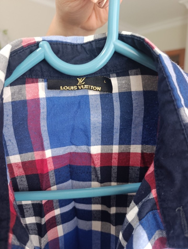 Renkli Kareli Uzun Kollu erkek Gömlek - Görsel 3