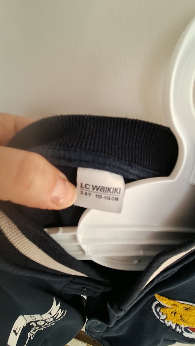 Erkek Çocuk Mavi Düğmeli Kolej Ceketi - Görsel 3