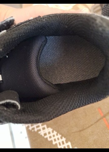 Decathlon 35 no Kız Çocuk Siyah Cırtlı Spor Ayakkabı - Görsel 4