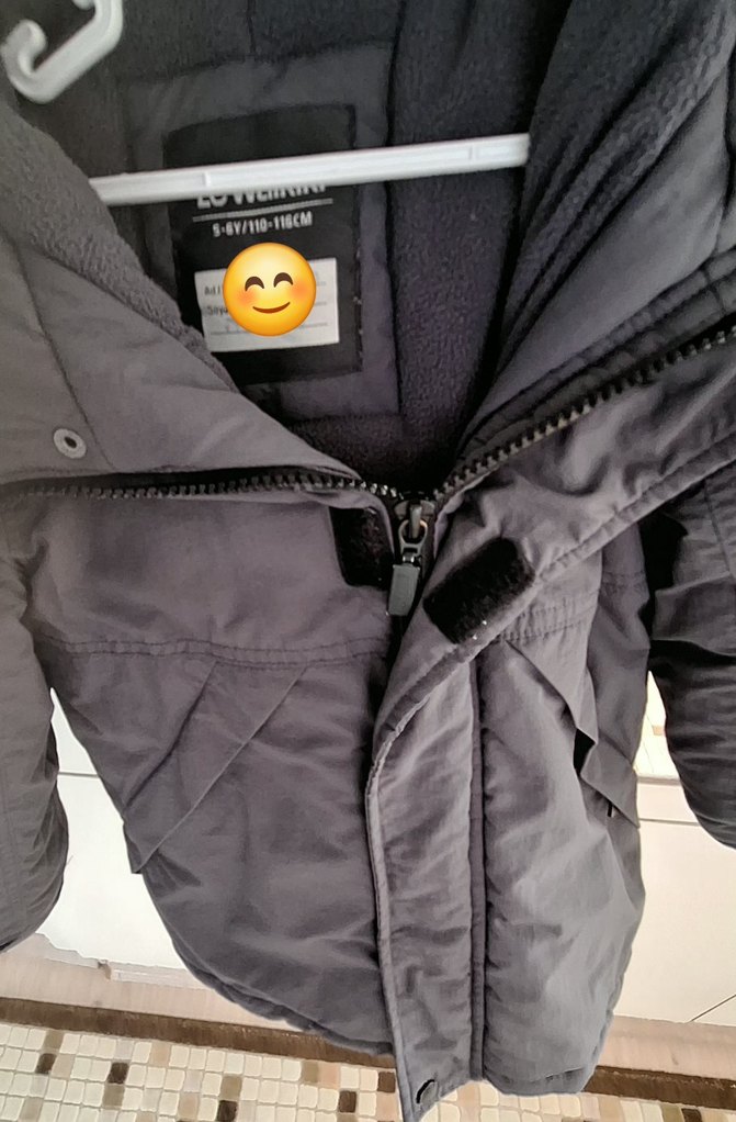 LCW Kürklü Antrasit Erkek çocuk kaban - Görsel 4