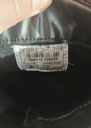 Seventeen marka Siyah Tokalı Kız Çocuk Biker Botu - Görsel 5