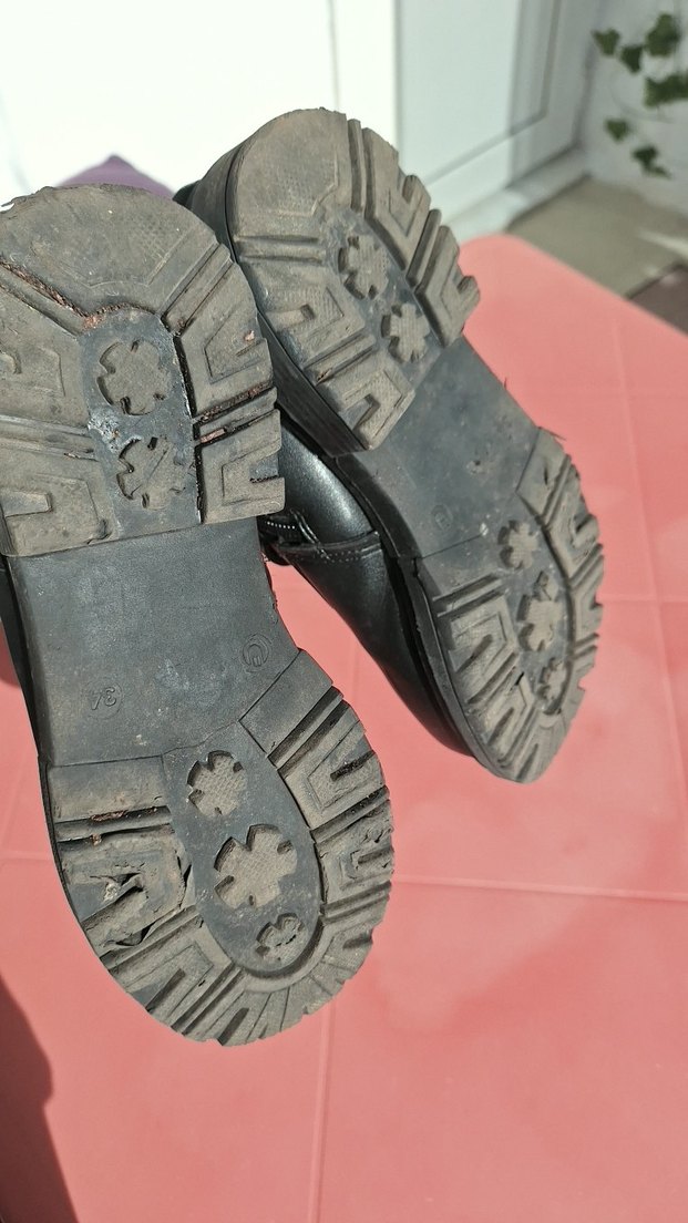 Seventeen marka Siyah Tokalı Kız Çocuk Biker Botu - Görsel 4