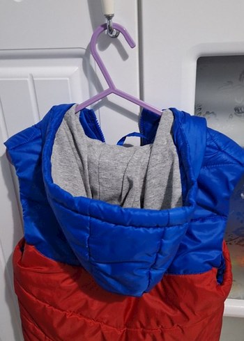 5 6 yaş LCW Renkli Fermuarlı Erkek Çocuk Yelek - Görsel 3