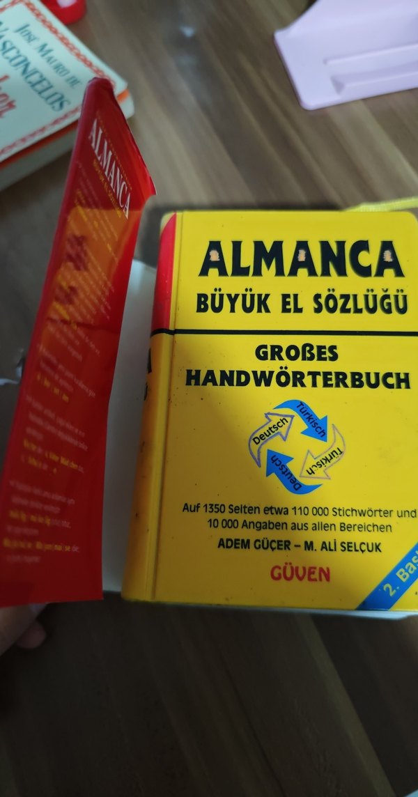 Almanca-Türkçe Büyük El Sözlüğü - Görsel 3