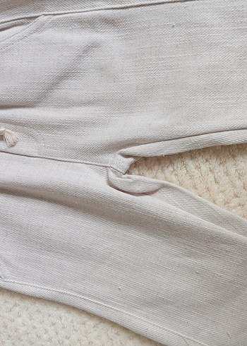 Bej Erkek Bebek Triko Ceketli Takım - Görsel 4