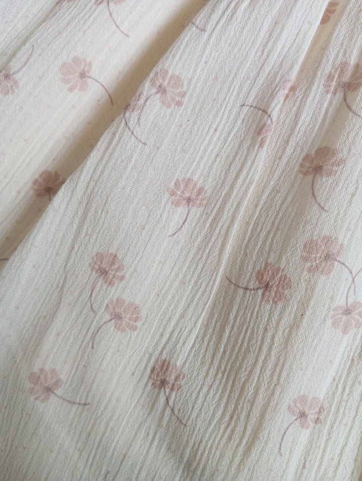 Çiçekli Müslin Elbise - Görsel 2